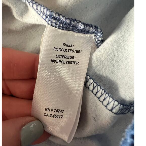 Christmas Pajamas, Boy/Girl, Size 7/8, Blue, Polar Bear/Snowman, Two Piece - Picture 6 of 12